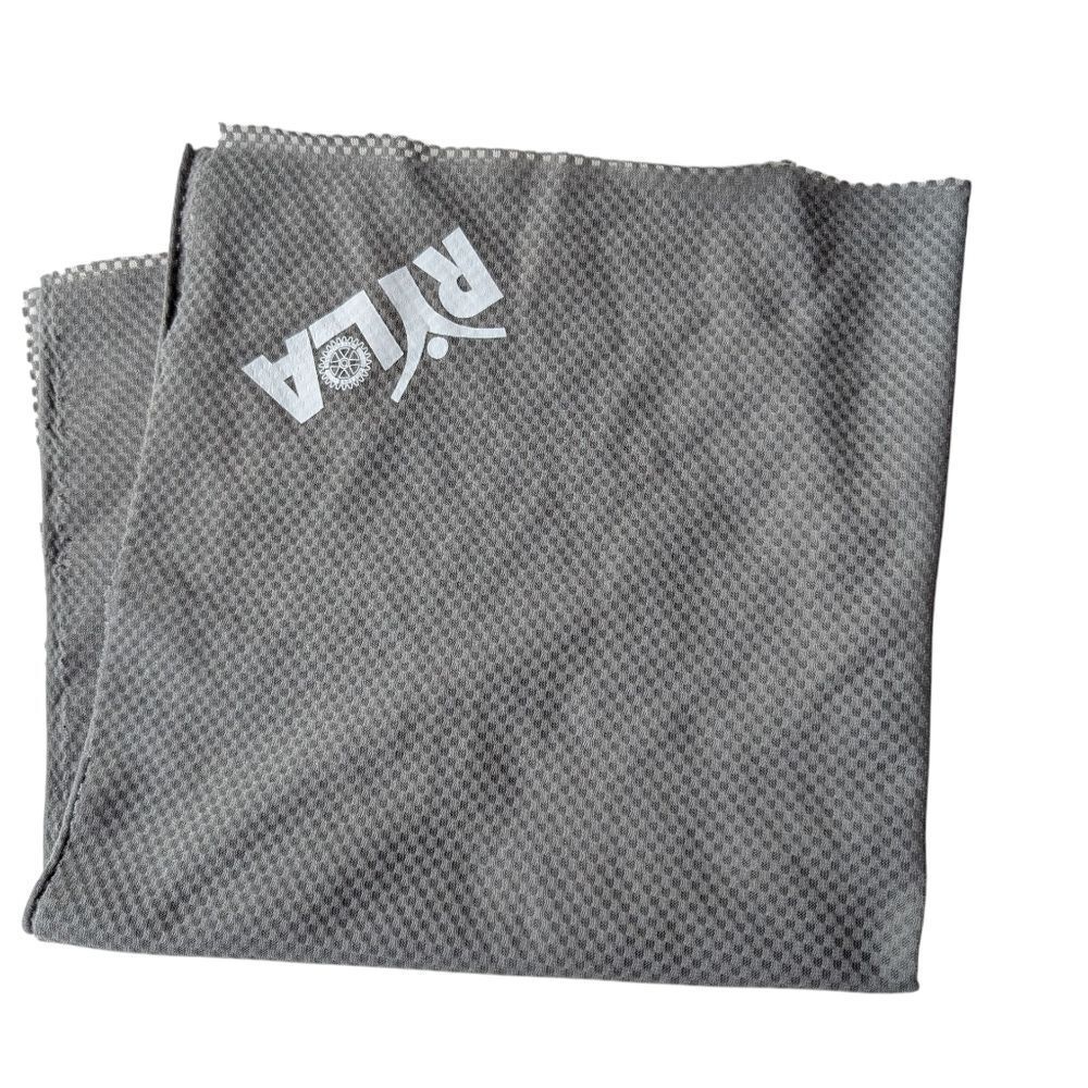 RYLA Gray Textured Moisture Wicking Sport Bandana headscarg Nwot - Picture 3 of 4